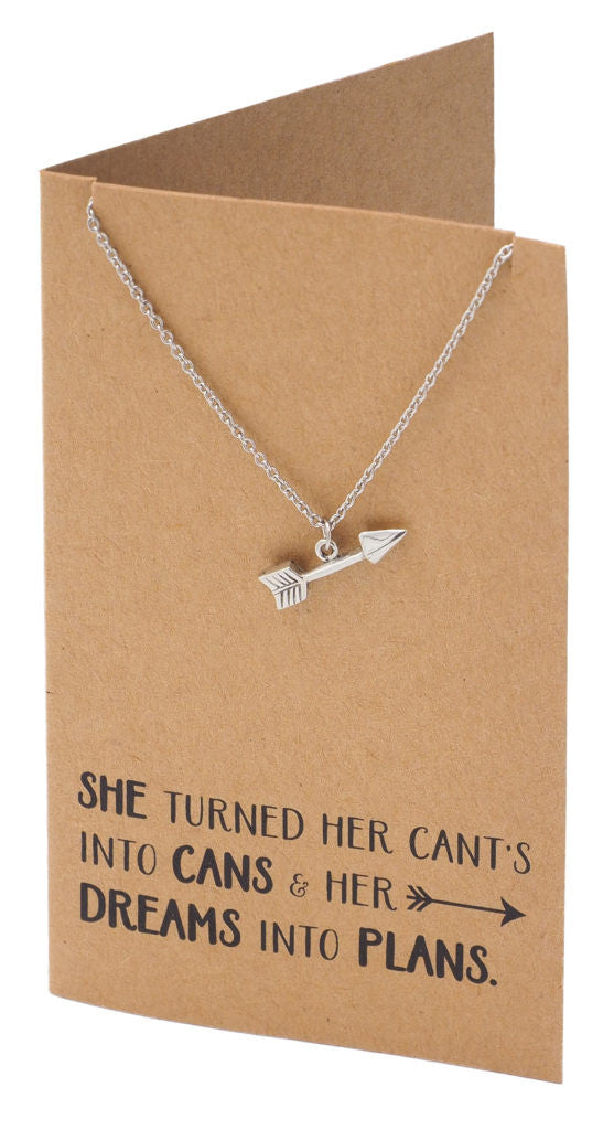 Cassidee Arrow Charm Necklace