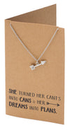 Cassidee Arrow Charm Necklace