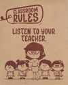 Free Back-To-School Printables Classroom Rules Poster