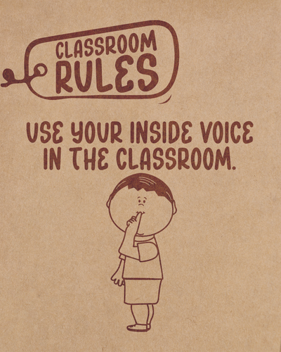 Free Back-To-School Printables Classroom Rules Poster