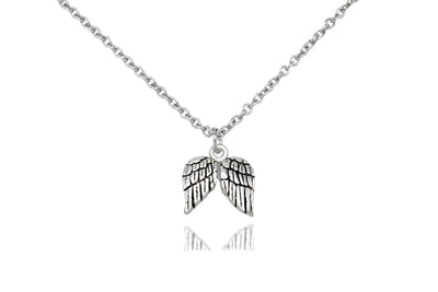 Cassiel Guardian Angel Wings Necklace