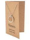 Roselyn Sisters Forever Necklace