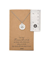 Everleigh Compass and Apple Pendant Necklace