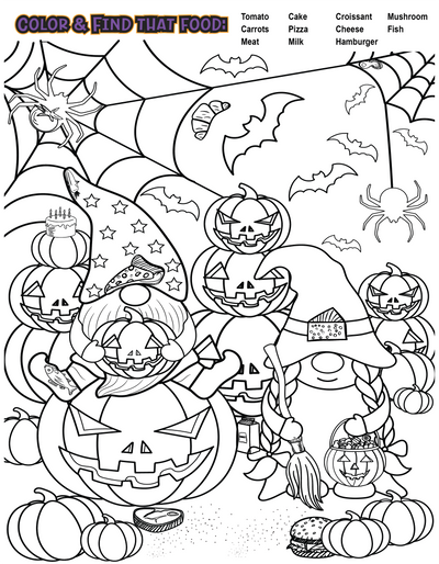 Free Halloween Activities for Kids Printables - Find the Hidden Object