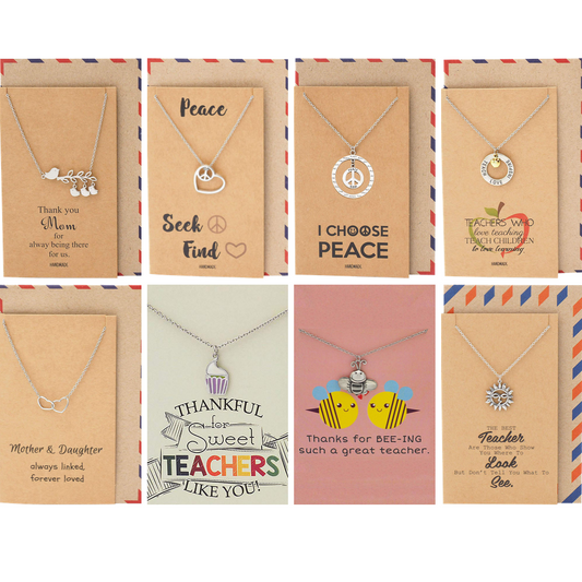 Malia Peace Necklace Bundle Gift Set