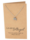 Cassiel Guardian Angel Wings Necklace