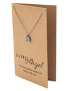 Cassiel Guardian Angel Wings Necklace