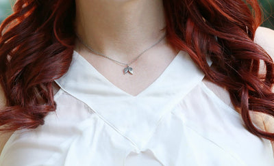 Cassiel Guardian Angel Wings Necklace