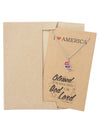 Vi July 4th American Flag Pin I Love America Blessed is the Nation Whose God is the Lord Necklace