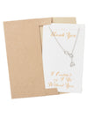 Camryn Infinity and Heart Lariat Necklace