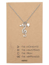 Juvy Treble Clef Pendant