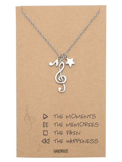 Juvy Treble Clef Pendant