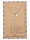 Juvy Treble Clef Pendant