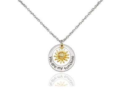 Liv You Are My Sunshine Necklace Engraved Gifts Jewelry Greeting Cards