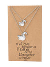 Mayumi Origami Swan Matching Necklaces