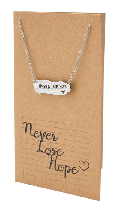 Susan Never Lose Hope Inspirational Jewelry