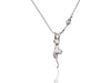 Emersyn Hanging Cat Pendant Necklace with Little Mouse