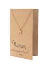 Dina Nurse Jewelry with Angel Wings Pendant