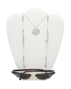 Jaila Pawprints Face Mask Lanyard Necklace with Inspirational Greeting Card