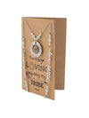 Kamari Teacher Face Mask Lanyard Necklace with Inspirational Greeting Card