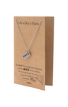 Esma Harmonious Necklace for Teachers with a Piano Charm Pendant