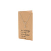 Tasha Heart Lariat Angel Wing Necklace, Sympathy Gifts