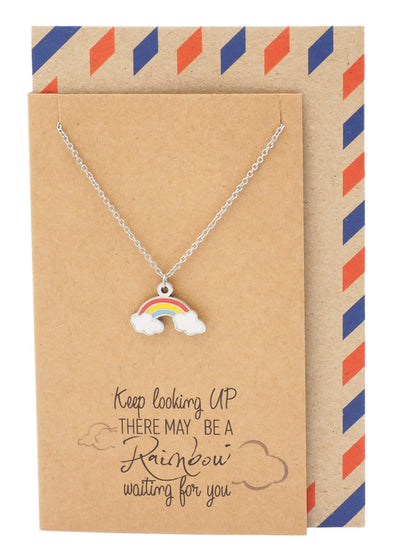 Mary Beautiful Rainbow Necklace