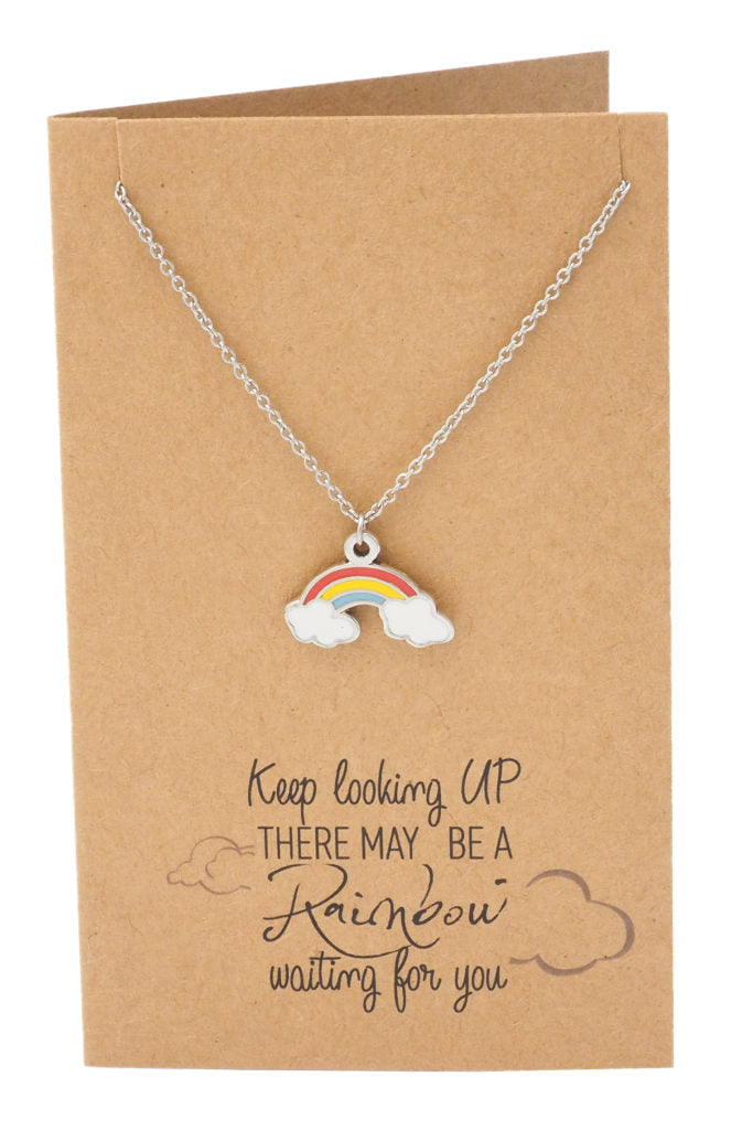 Mary Beautiful Rainbow Necklace