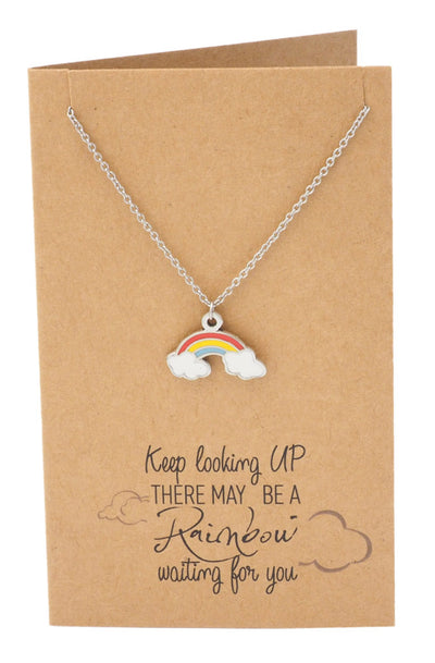 Mary Beautiful Rainbow Necklace