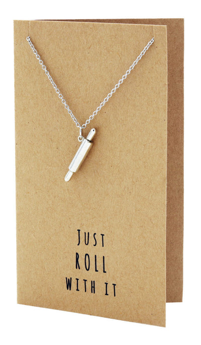 Jamie Chef Jewelry with Rolling Pin Pendant