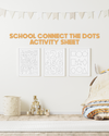 Free Back-To-School Printables Connect the Dots Activity Sheets