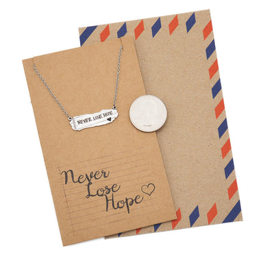 Susan Never Lose Hope Inspirational Jewelry