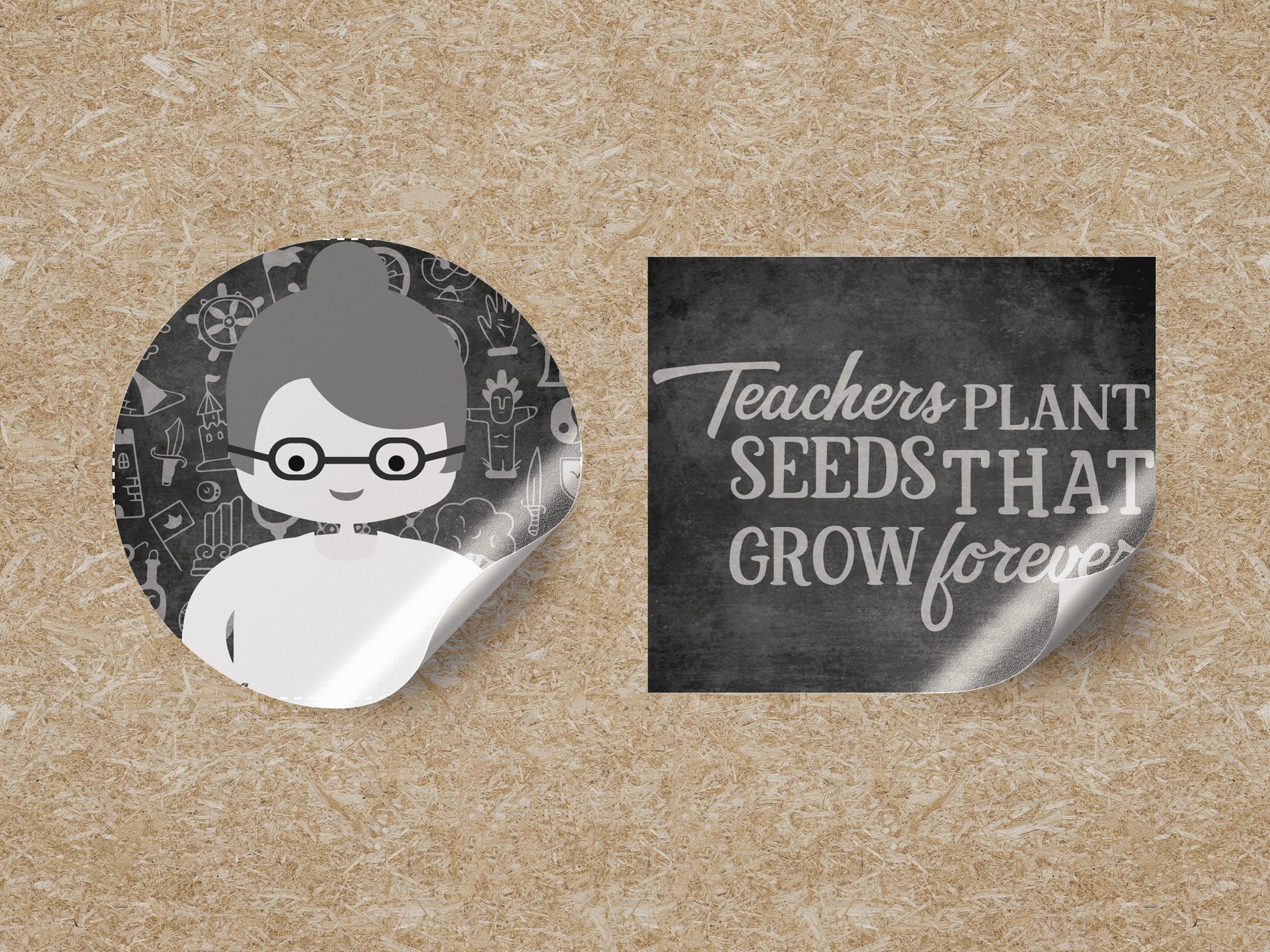 Free Teacher Sticker Printables