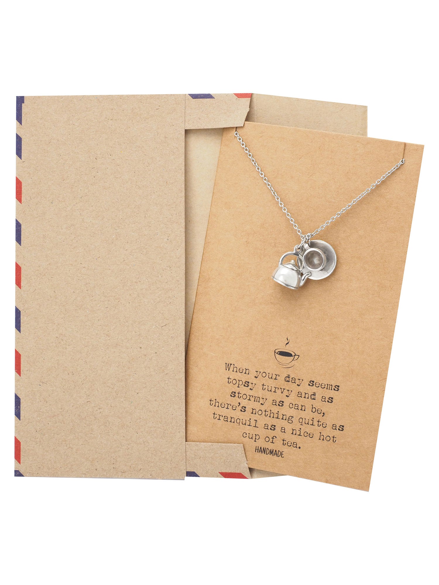 Tea Quotes Jewelry Gifts for Tea Lovers