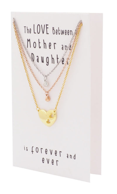 Mother Daughter Jewelry Set (3-pc necklace)