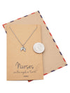 Dina Nurse Jewelry with Angel Wings Pendant