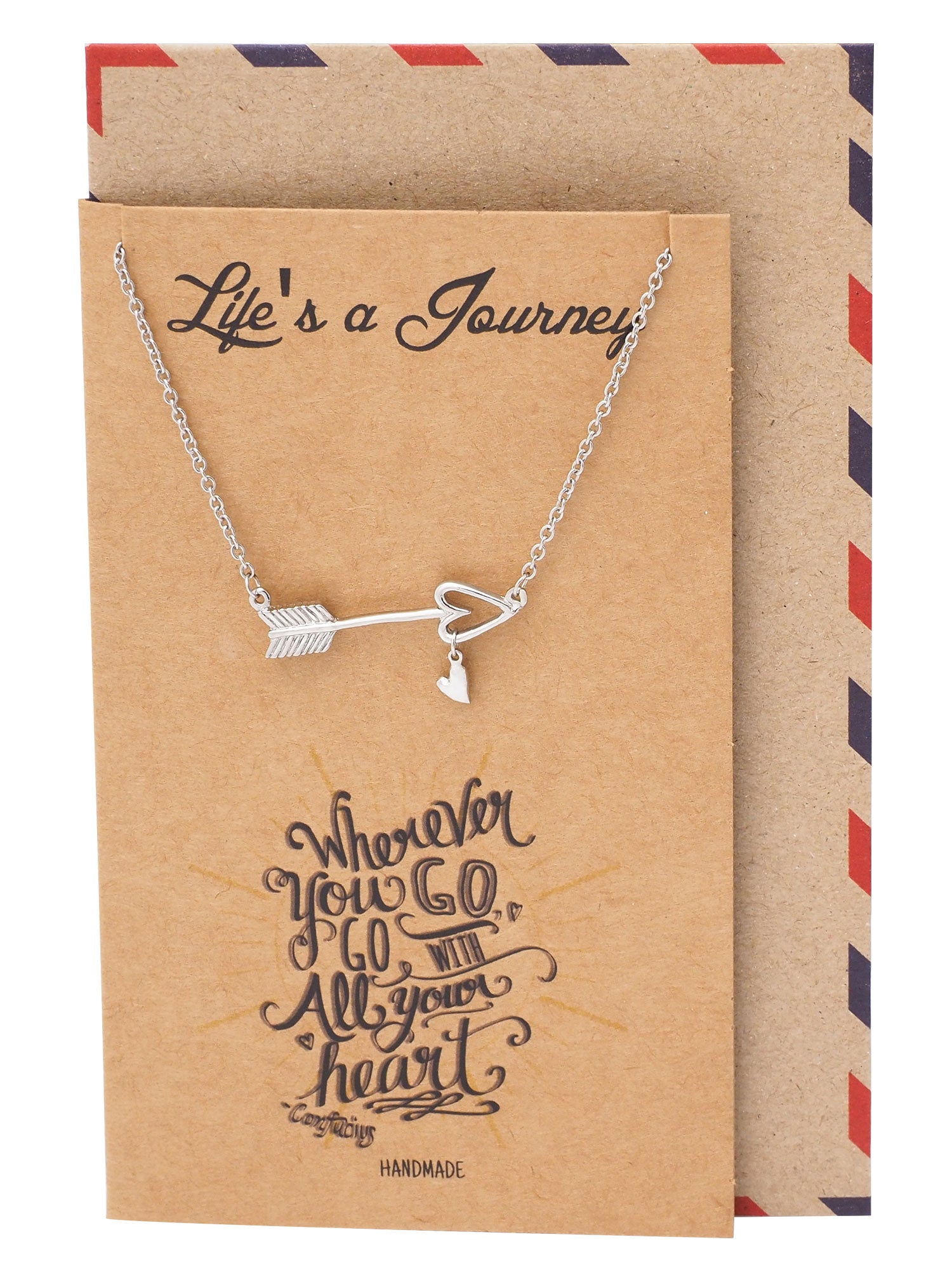 Jody Graduation Gifts Arrow Necklace Inspirational Jewelry