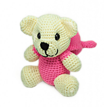 Avery Piggy Crochet Teddy Bear