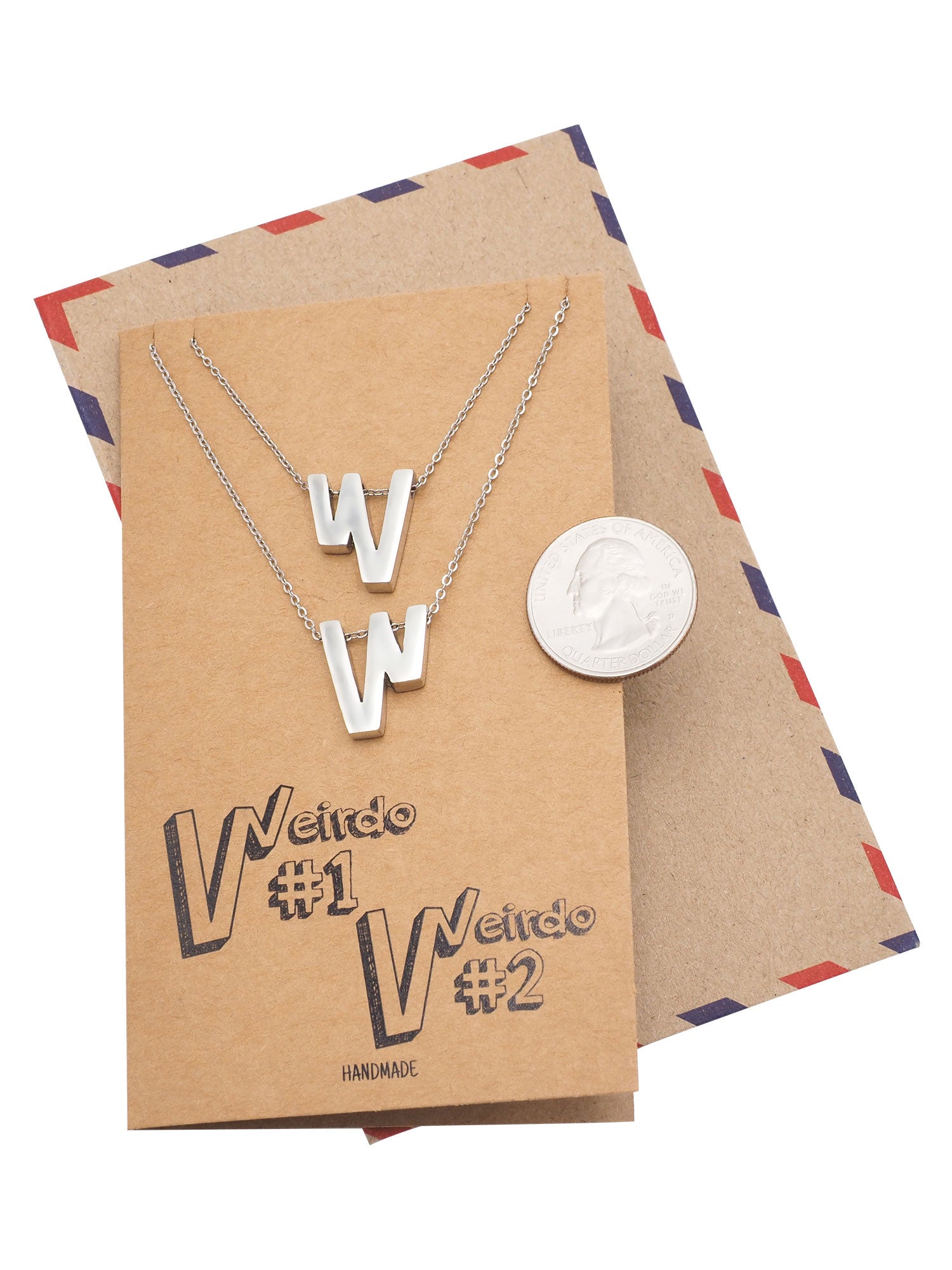 Dianna W Pendant Set of 2 Necklaces for Women