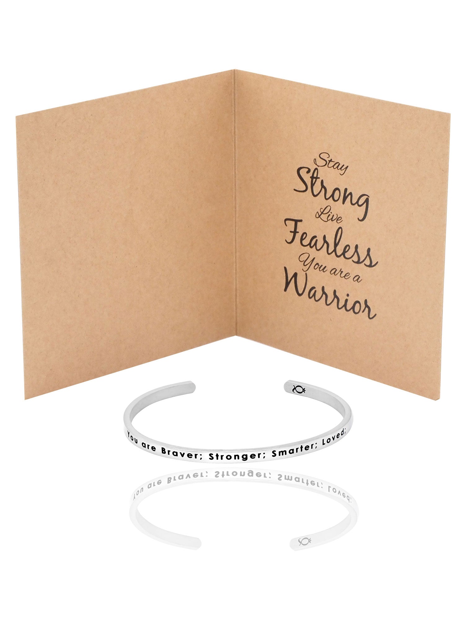 Comes with an Inspirational Quote