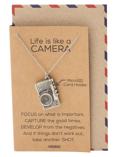 Marley Mini Camera Necklace