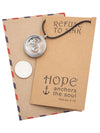 Roslyn Anchor Locket Necklace with Anchor, Cross, and Heart Charms
