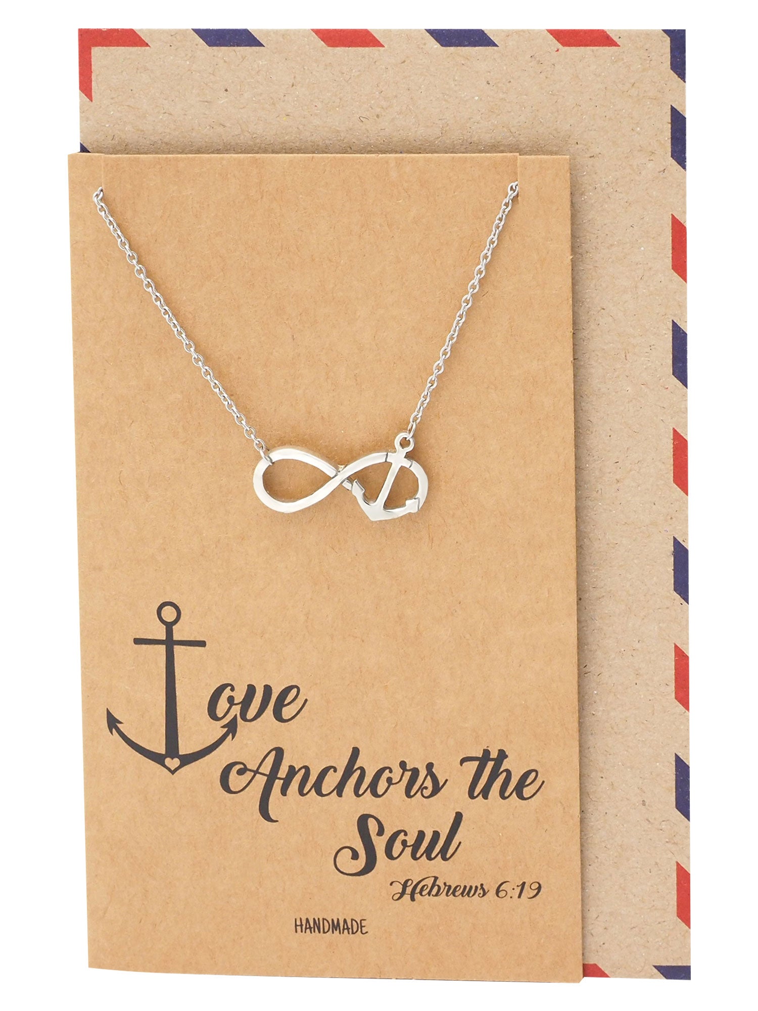 Maylene Infinity Anchor Necklace