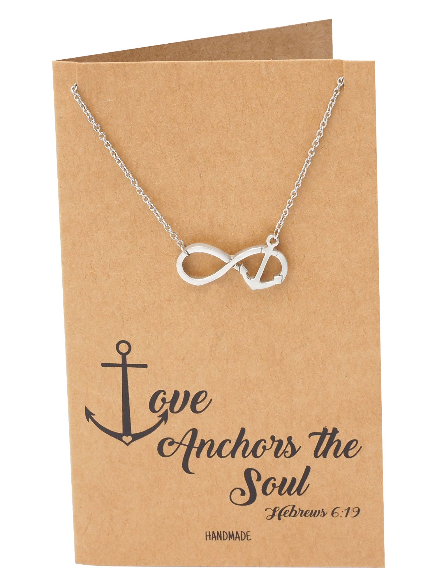 Maylene Infinity Anchor Necklace