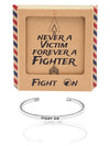 Lyra Fight On Wolf Cuff Bracelet