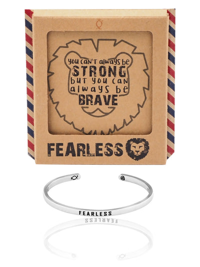 Nikki Fearless Lion Cuff Bracelet