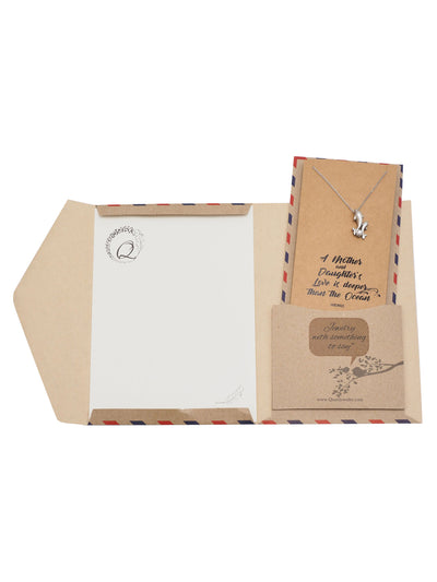 Phoebe Dainty Dolphin Pearl Necklace