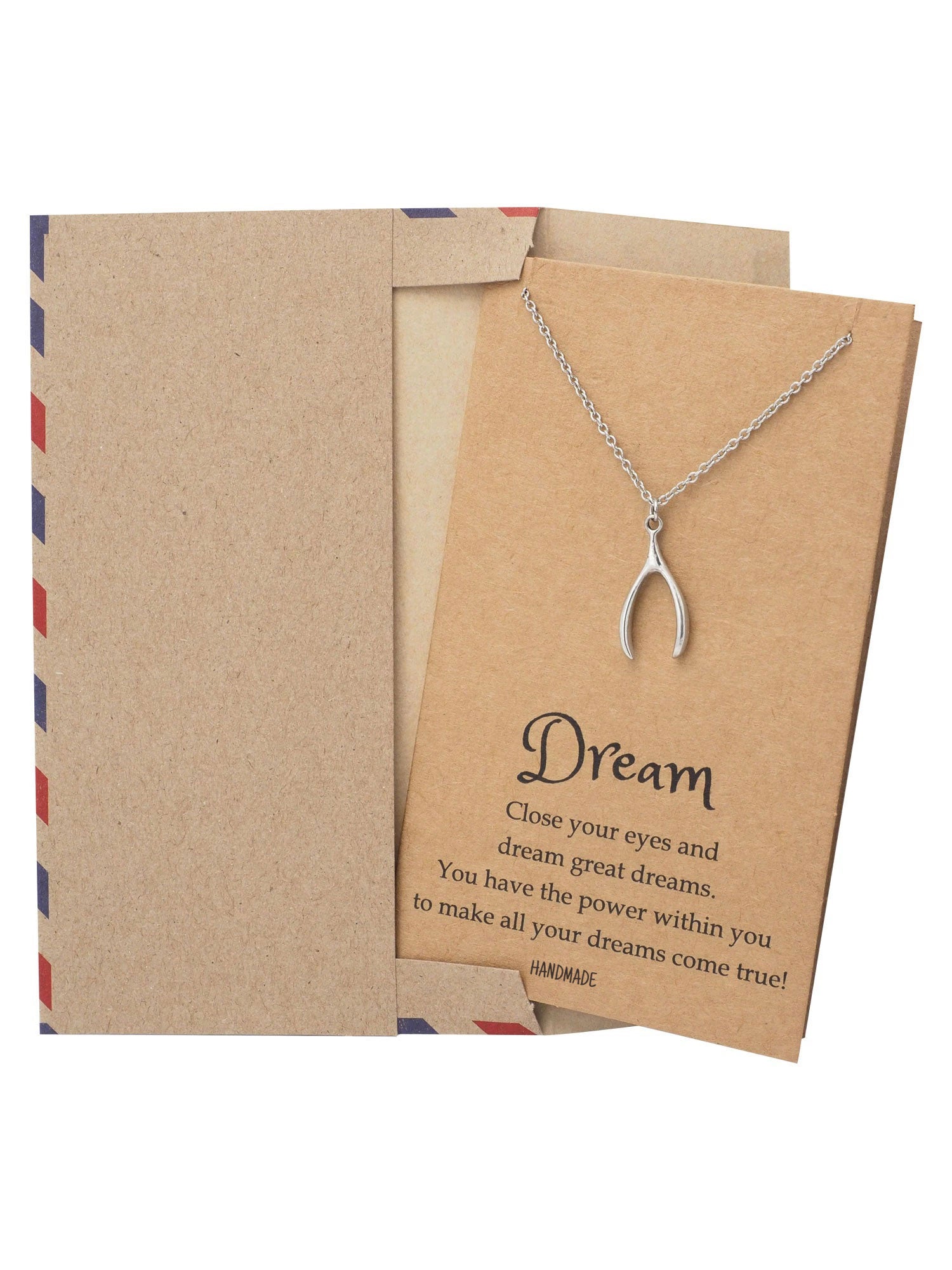 Danisha Wishbone Necklace