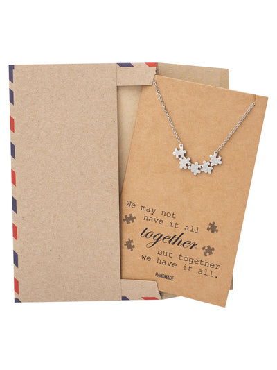 Charlotte Puzzle Piece Necklace