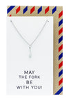 Mariele Fork Charm Necklace